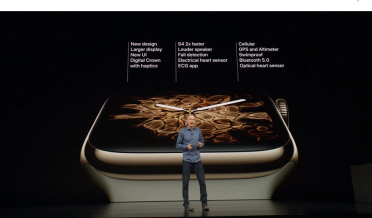 הוכרז: Apple Watch Series 4 - עם מסך גדול יותר ועיצוב מוכר